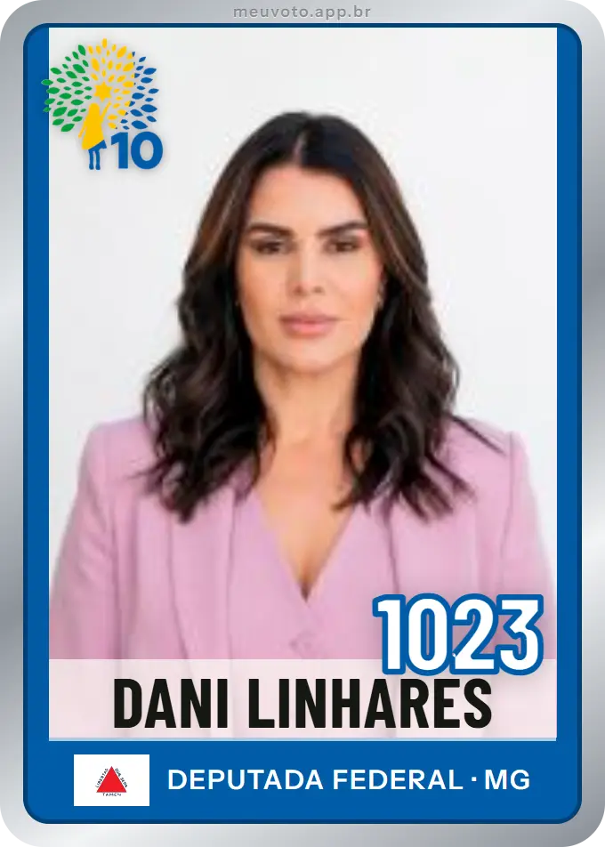 Carta de Dani Linhares, número 1023, Republicanos