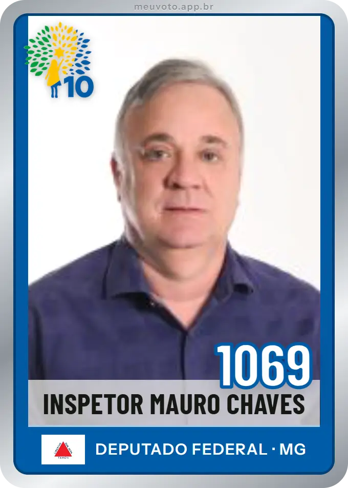 Carta de Inspetor Mauro Chaves, número 1069, Republicanos