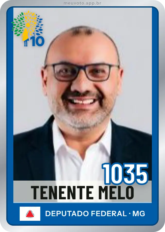Carta de Tenente Melo, número 1035, Republicanos