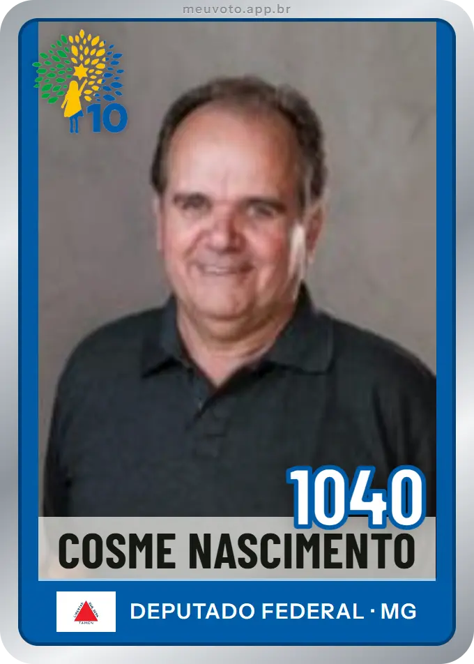 Carta de Cosme Nascimento, número 1040, Republicanos