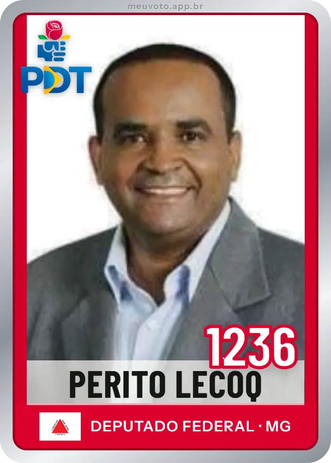 Carta de Perito Lecoq, número 1236, PDT
