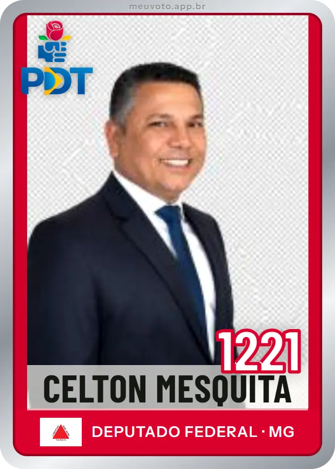 Carta de Celton Mesquita, número 1221, PDT