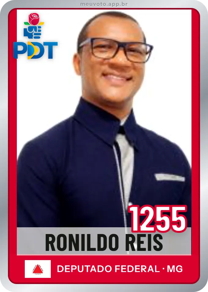 Carta de Ronildo Reis, número 1255, PDT