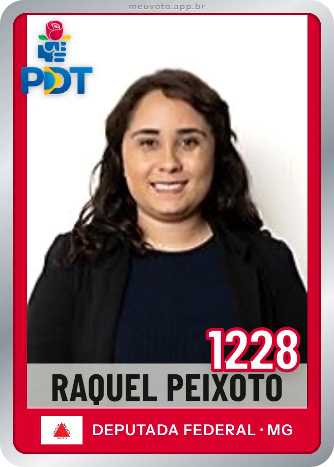 Carta de Raquel Peixoto, número 1228, PDT