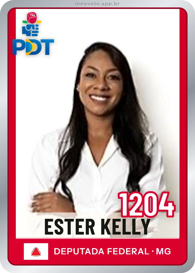 Carta de Ester Kelly, número 1204, PDT