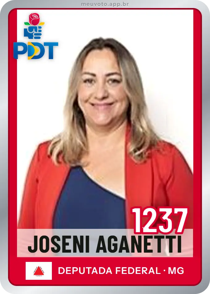 Carta de Joseni Aganetti, número 1237, PDT