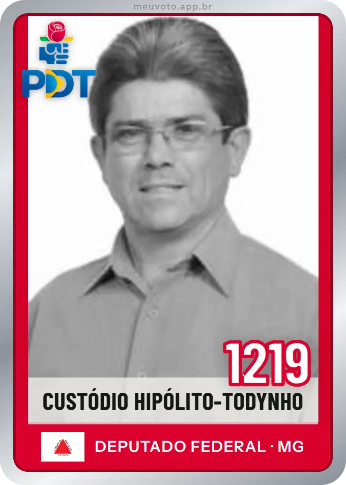 Carta de Custódio Hipólito-Todynho, número 1219, PDT