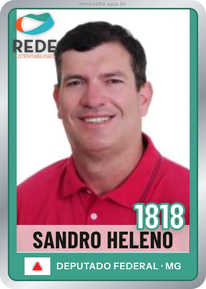 Carta de Sandro Heleno, número 1818, Rede