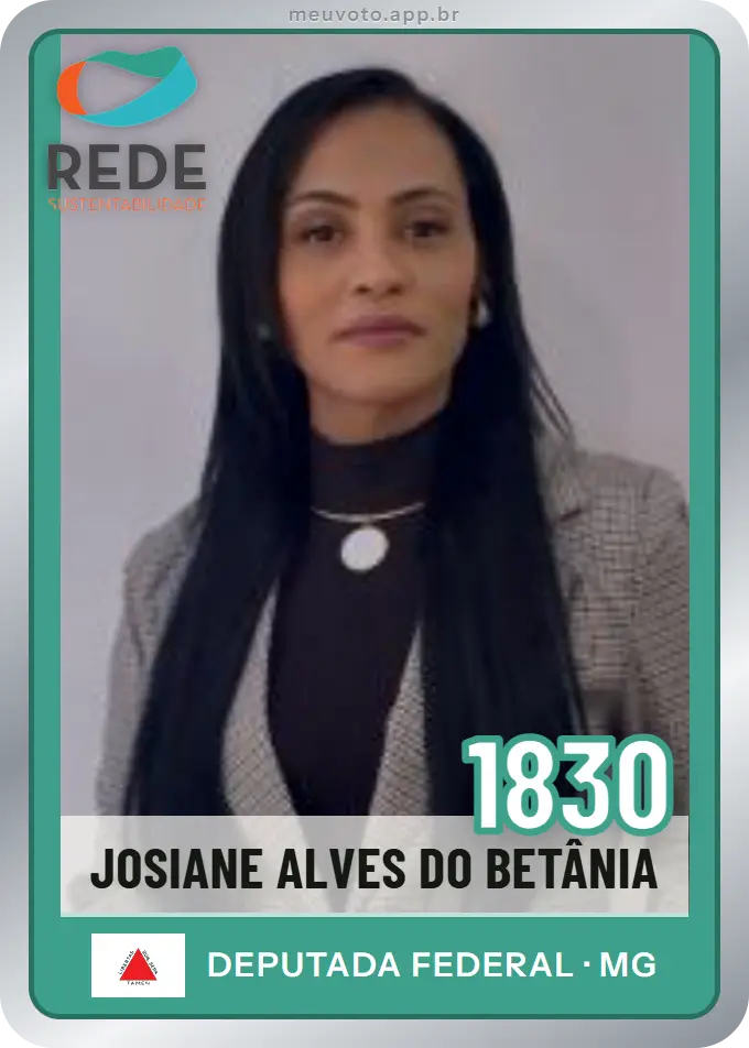 Carta de Josiane Alves do Betânia, número 1830, Rede