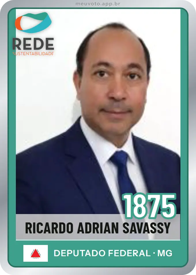Carta de Ricardo Adrian Savassy, número 1875, Rede