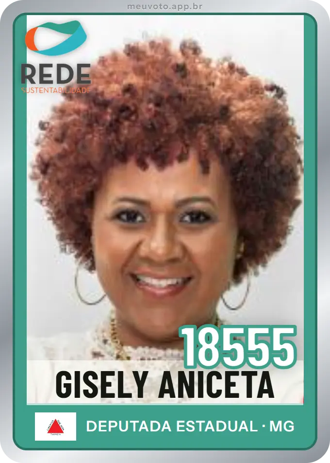Carta de Gisely Aniceta, número 18555, Rede