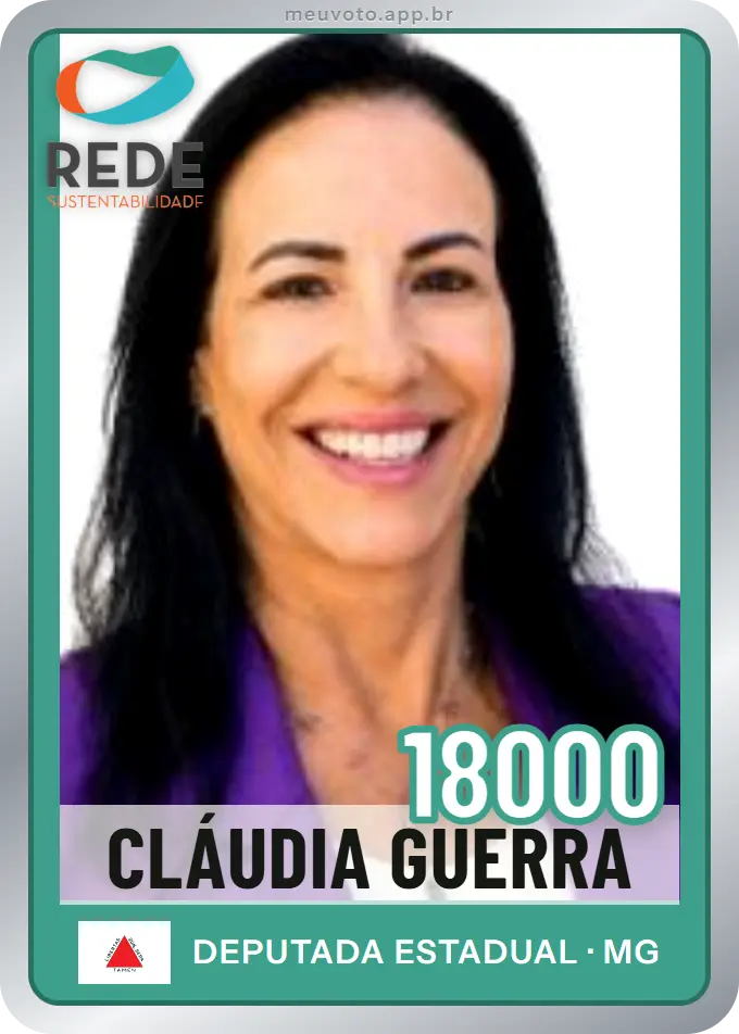 Carta de Cláudia Guerra, número 18000, Rede