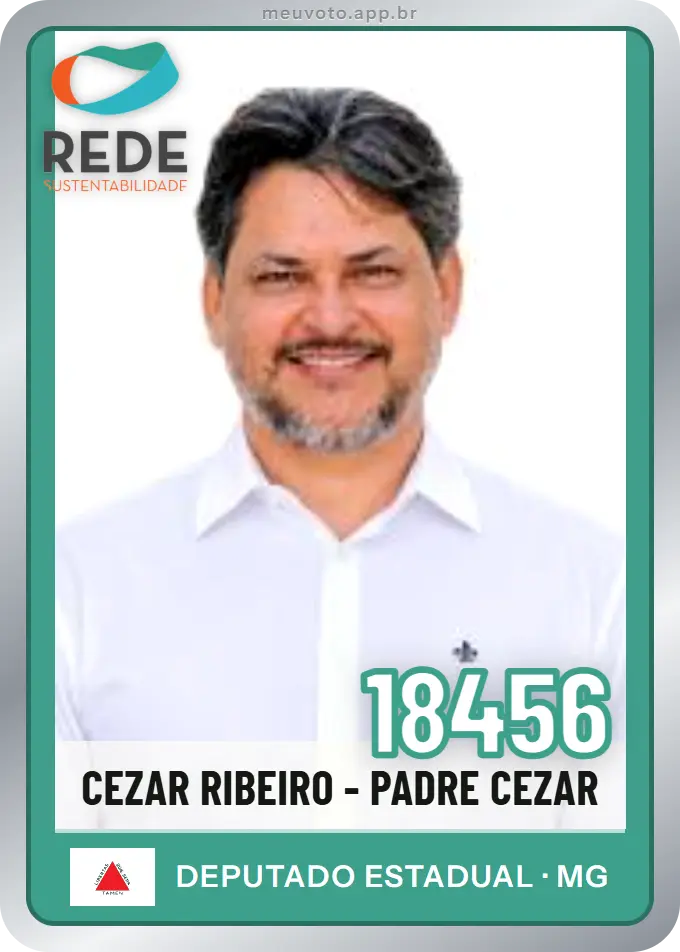 Carta de Cezar Ribeiro - Padre Cezar, número 18456, Rede