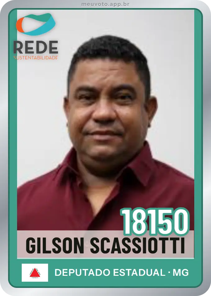Carta de Gilson Scassiotti, número 18150, Rede
