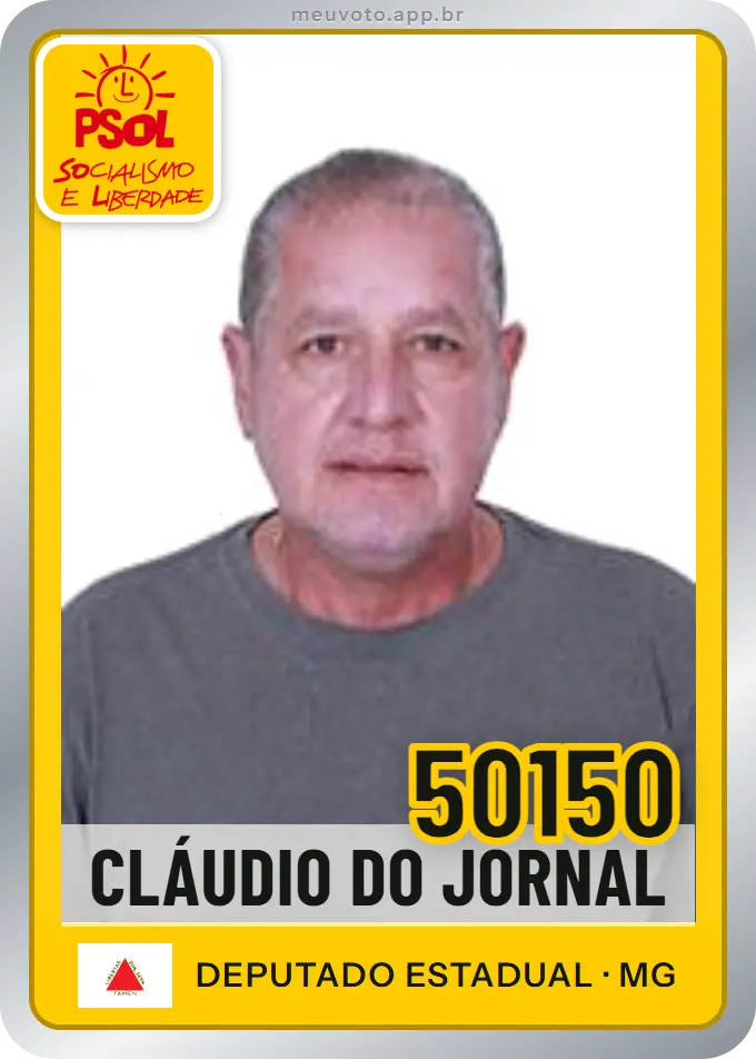 Carta de Cláudio do Jornal, número 50150, PSOL