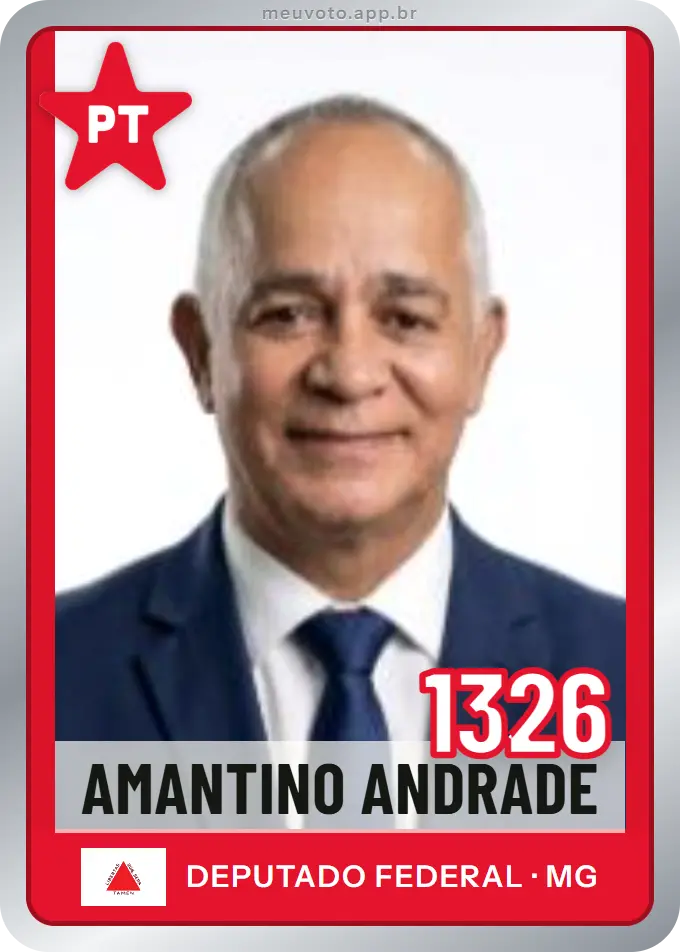 Carta de Amantino Andrade, número 1326, PT