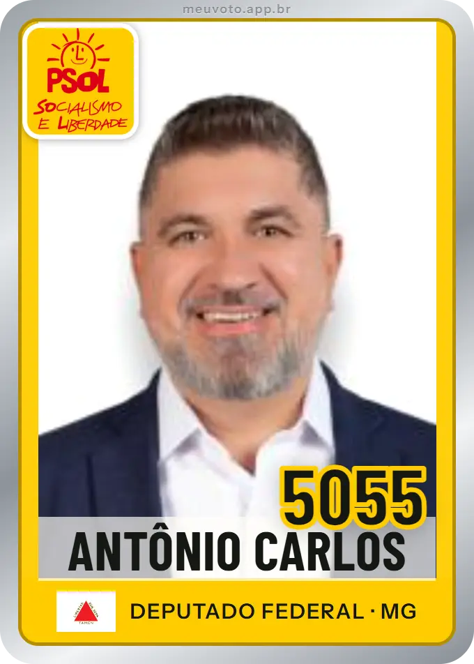 Carta de Antônio Carlos, número 5055, PSOL