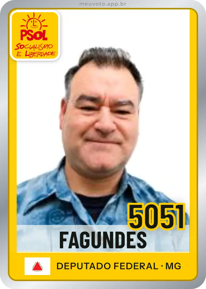 Carta de Fagundes, número 5051, PSOL