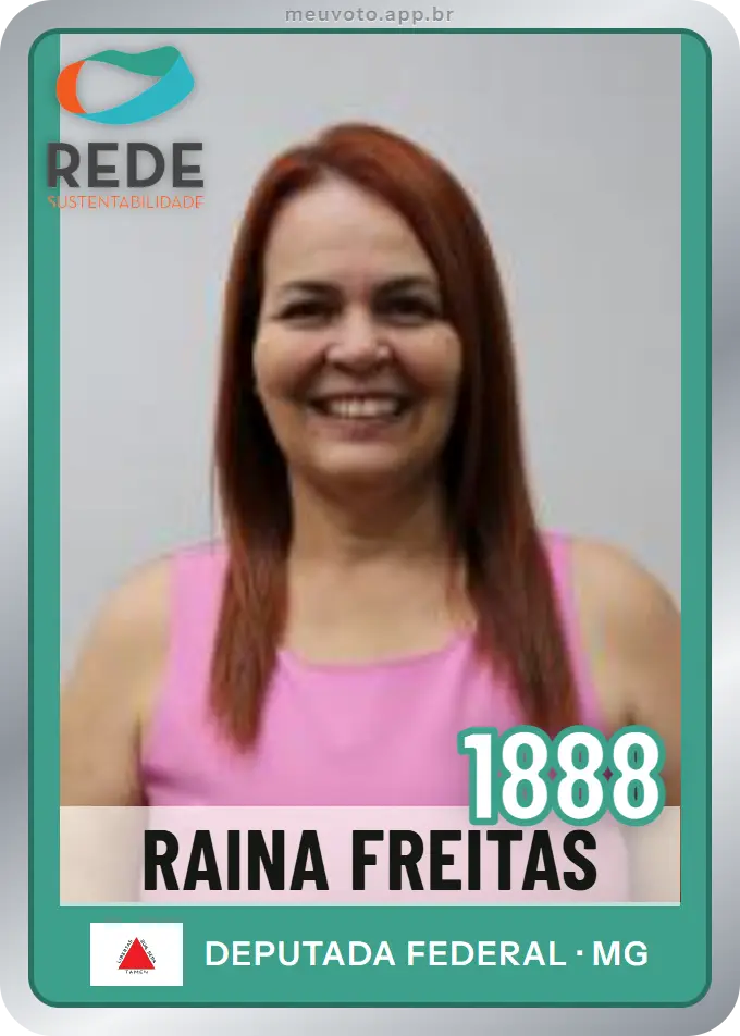 Carta de Raina Freitas, número 1888, Rede
