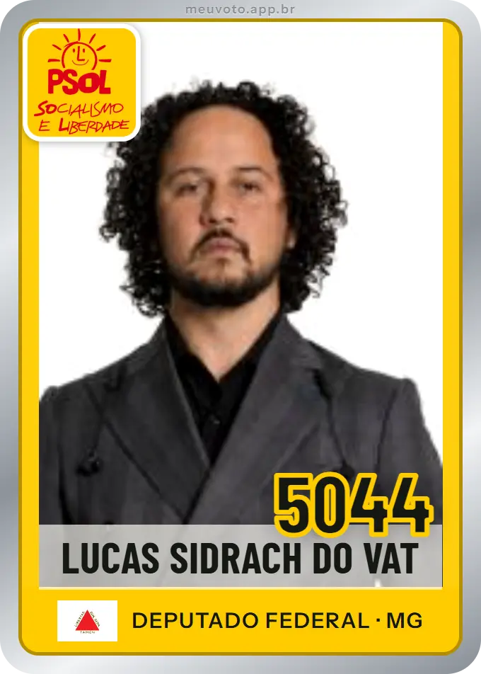 Carta de Lucas Sidrach do Vat, número 5044, PSOL