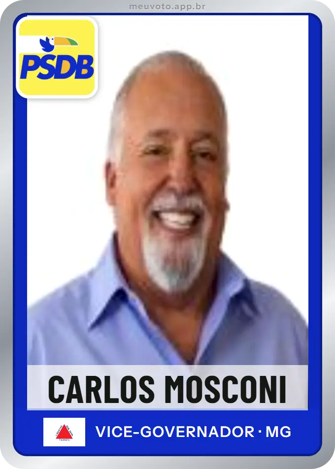 Carta de Carlos Mosconi, PSDB