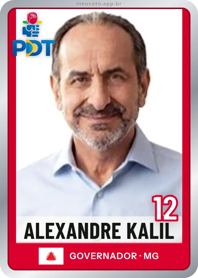 Carta de Alexandre Kalil, número 12, PDT
