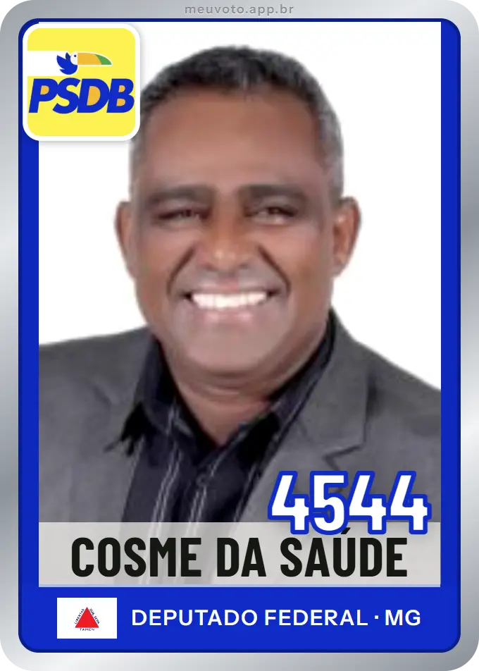 Carta de Cosme da Saúde, número 4544, PSDB