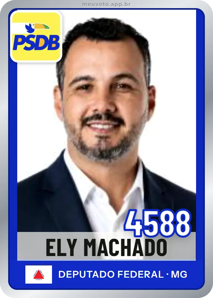 Carta de Ely Machado, número 4588, PSDB