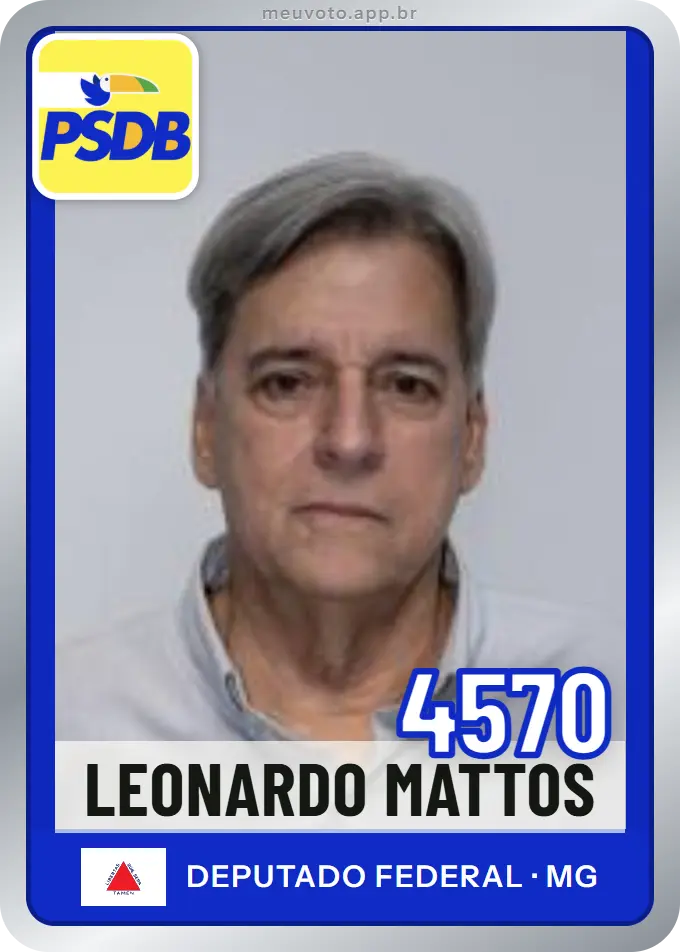 Carta de Leonardo Mattos, número 4570, PSDB