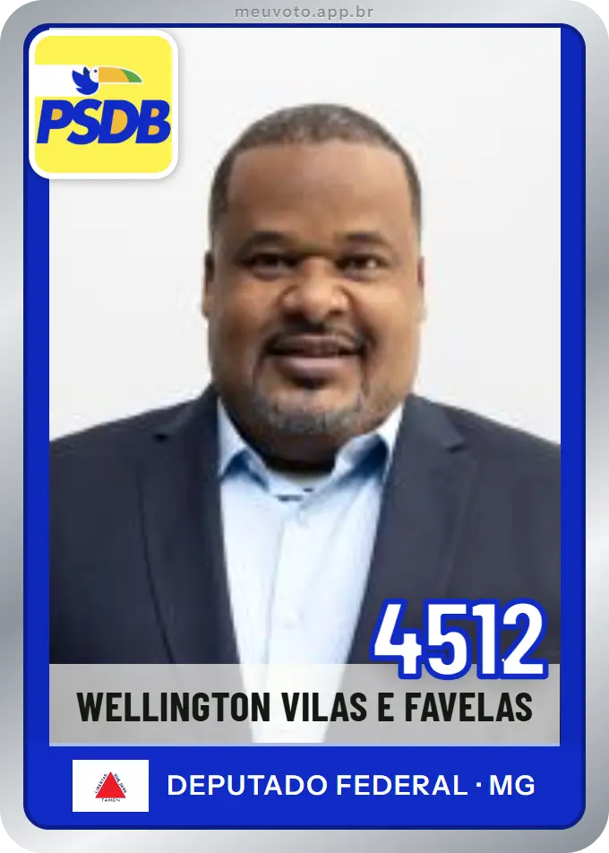 Carta de Wellington Vilas e Favelas, número 4512, PSDB