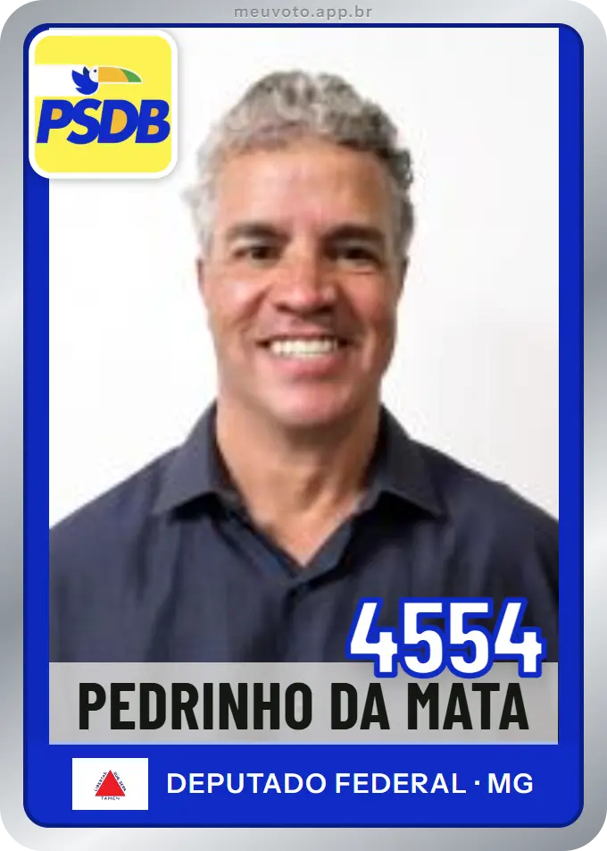 Carta de Pedrinho da Mata, número 4554, PSDB