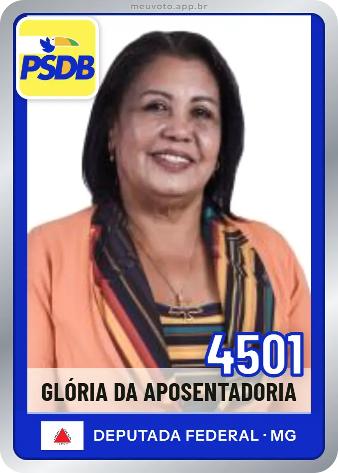 Carta de Glória da Aposentadoria, número 4501, PSDB