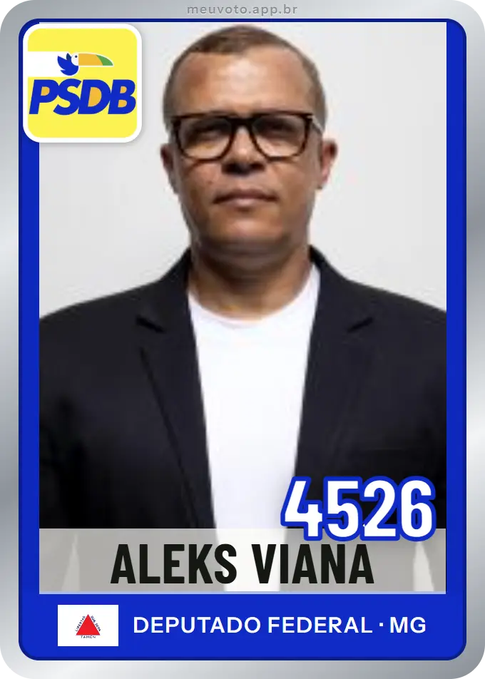 Carta de Aleks Viana, número 4526, PSDB