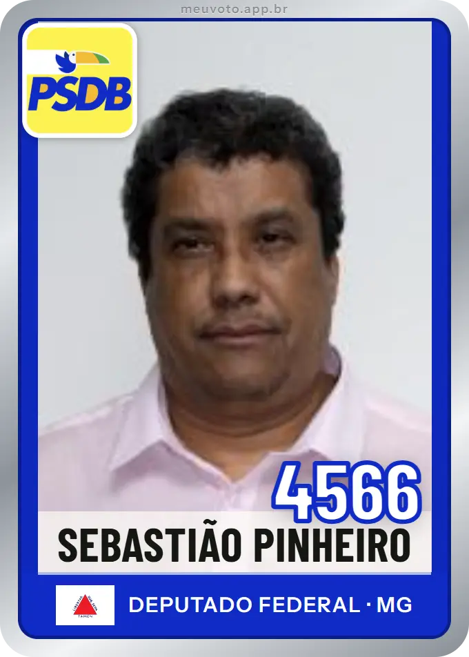 Carta de Sebastião Pinheiro, número 4566, PSDB