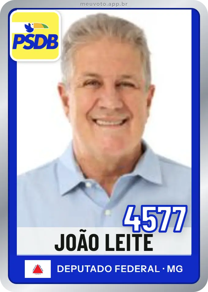Carta de João Leite, número 4577, PSDB