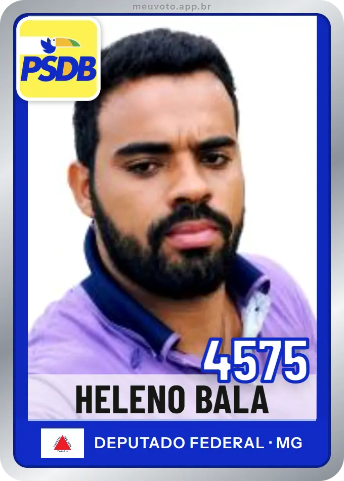 Carta de Heleno Bala, número 4575, PSDB
