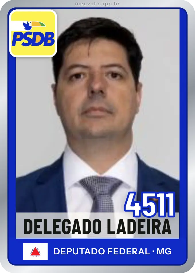 Carta de Delegado Ladeira, número 4511, PSDB