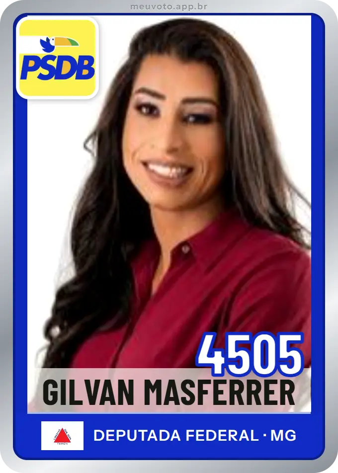 Carta de Gilvan Masferrer, número 4505, PSDB
