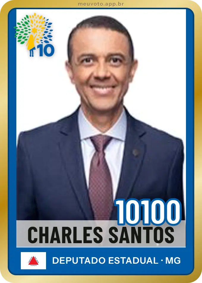 Carta de Charles Santos, número 10100, Republicanos