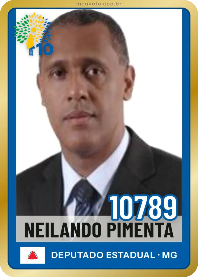 Carta de Neilando Pimenta, número 10789, Republicanos