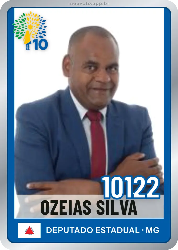Carta de Ozeias Silva, número 10122, Republicanos