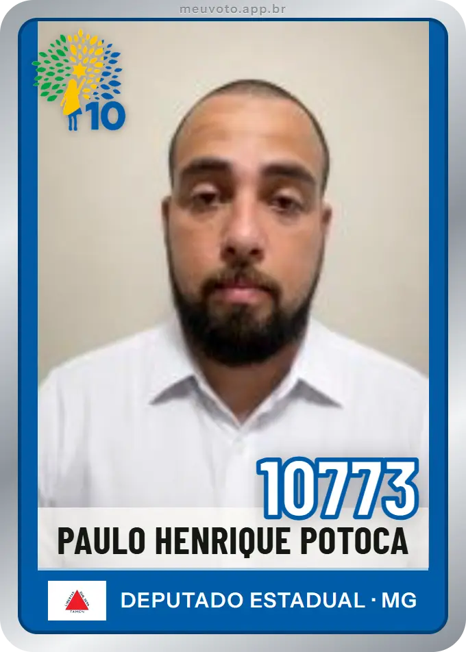 Carta de Paulo Henrique Potoca, número 10773, Republicanos