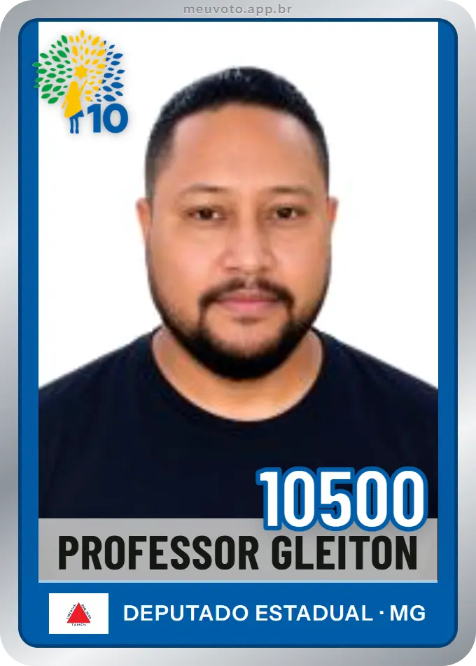 Carta de Professor Gleiton, número 10500, Republicanos