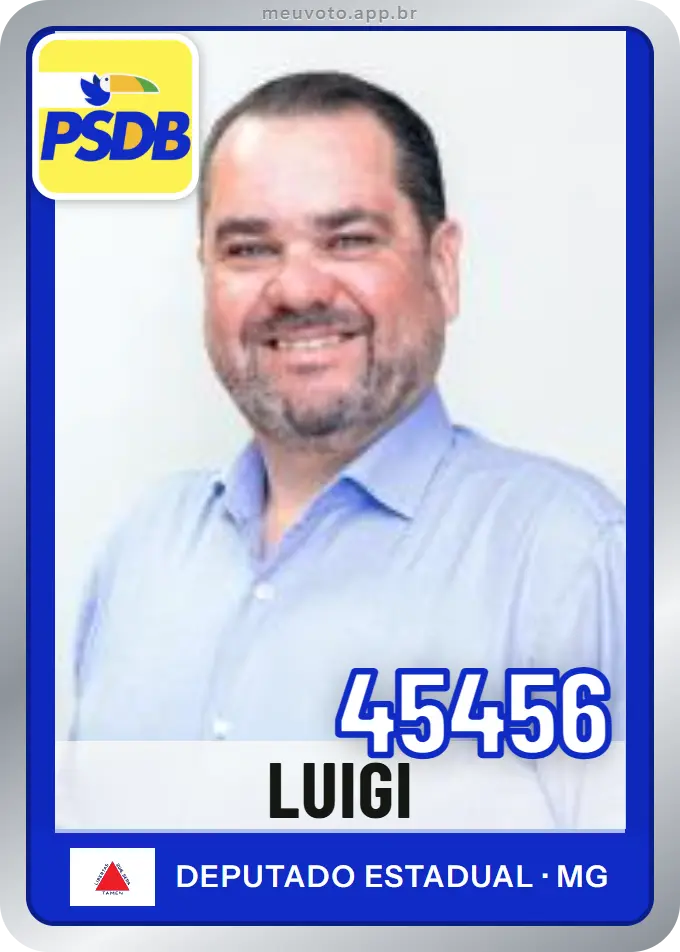 Carta de Luigi, número 45456, PSDB