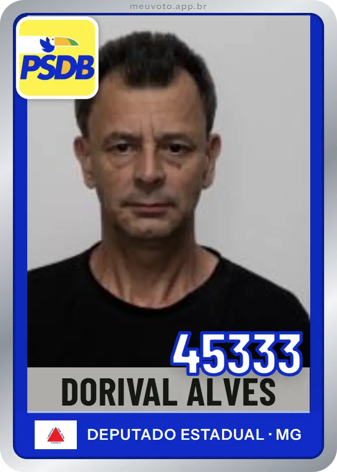 Carta de Dorival Alves, número 45333, PSDB