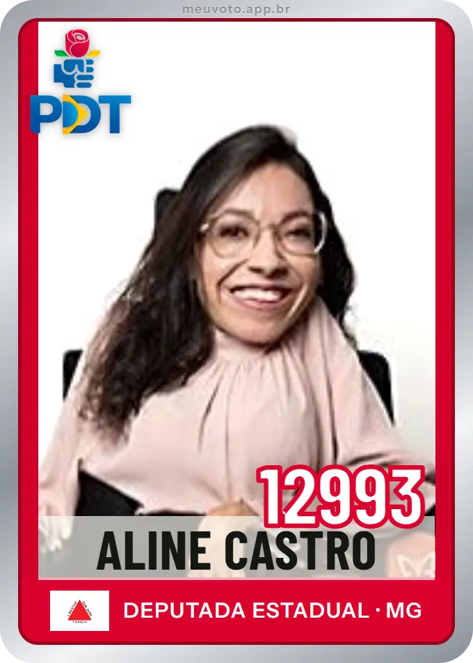 Carta de Aline Castro, número 12993, PDT