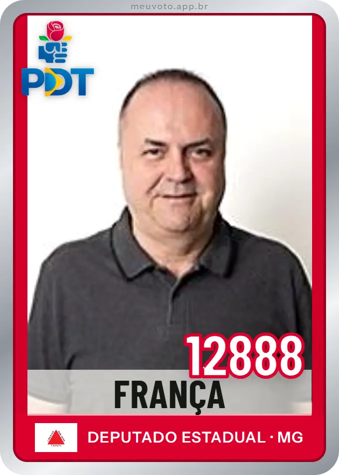 Carta de França, número 12888, PDT