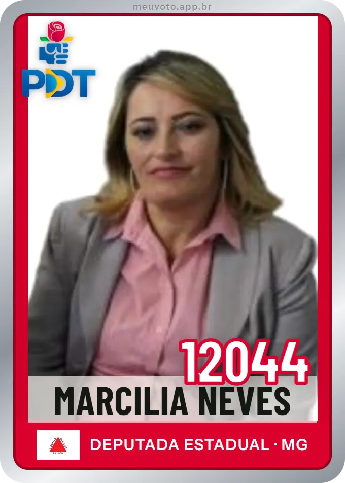 Carta de Marcilia Neves, número 12044, PDT