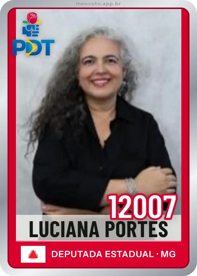 Carta de Luciana Portes, número 12007, PDT