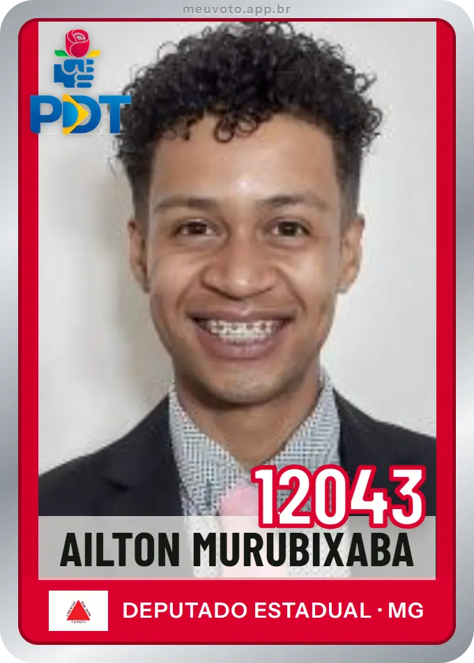 Carta de Ailton Murubixaba, número 12043, PDT